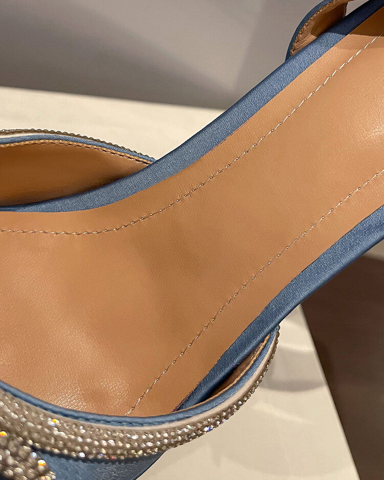 YrotiQ Diamond Darling Platform Heels