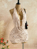 Showstopper Sequin Fringe Two-Piece Set