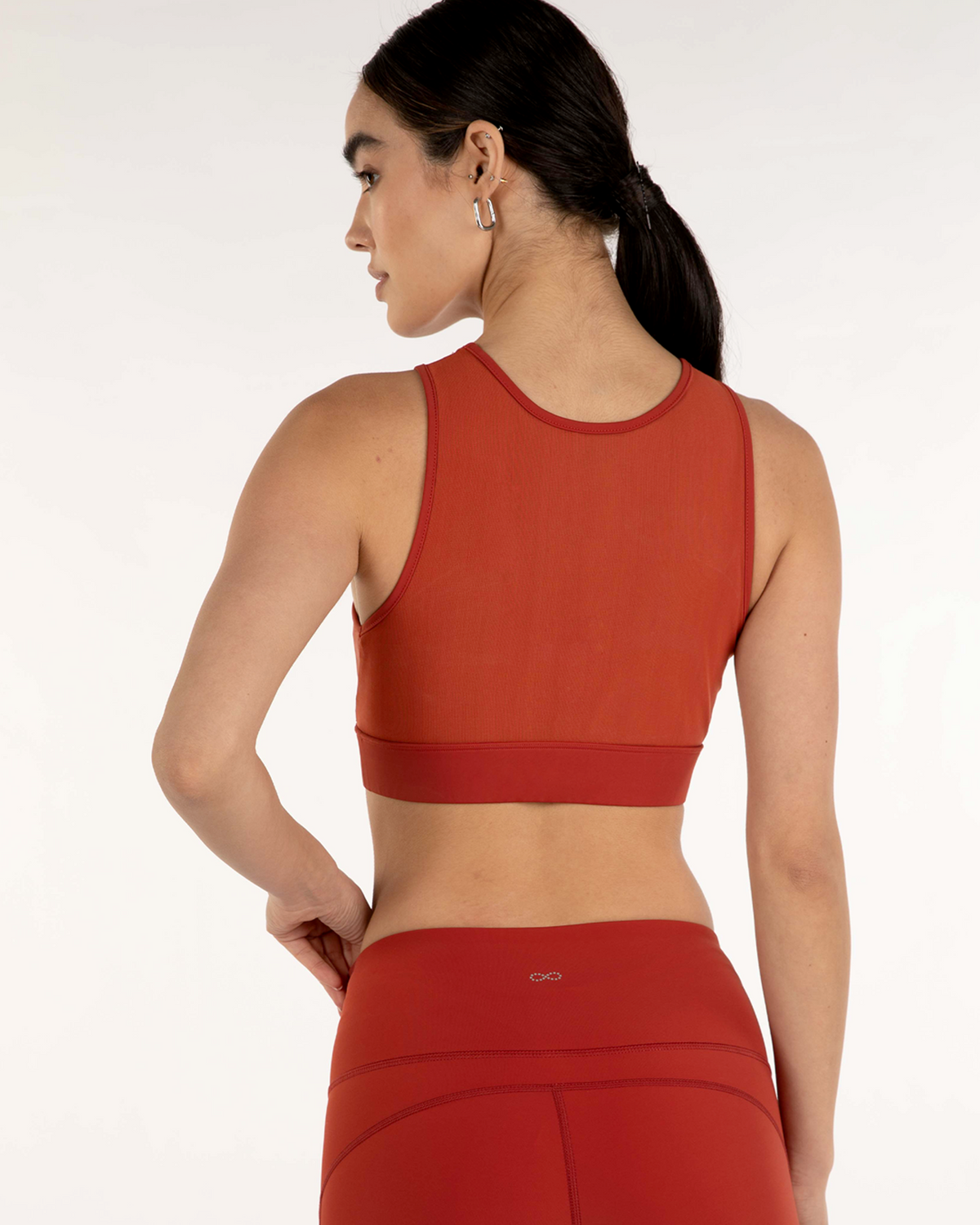YQ FlexMesh Longline Sports Bra