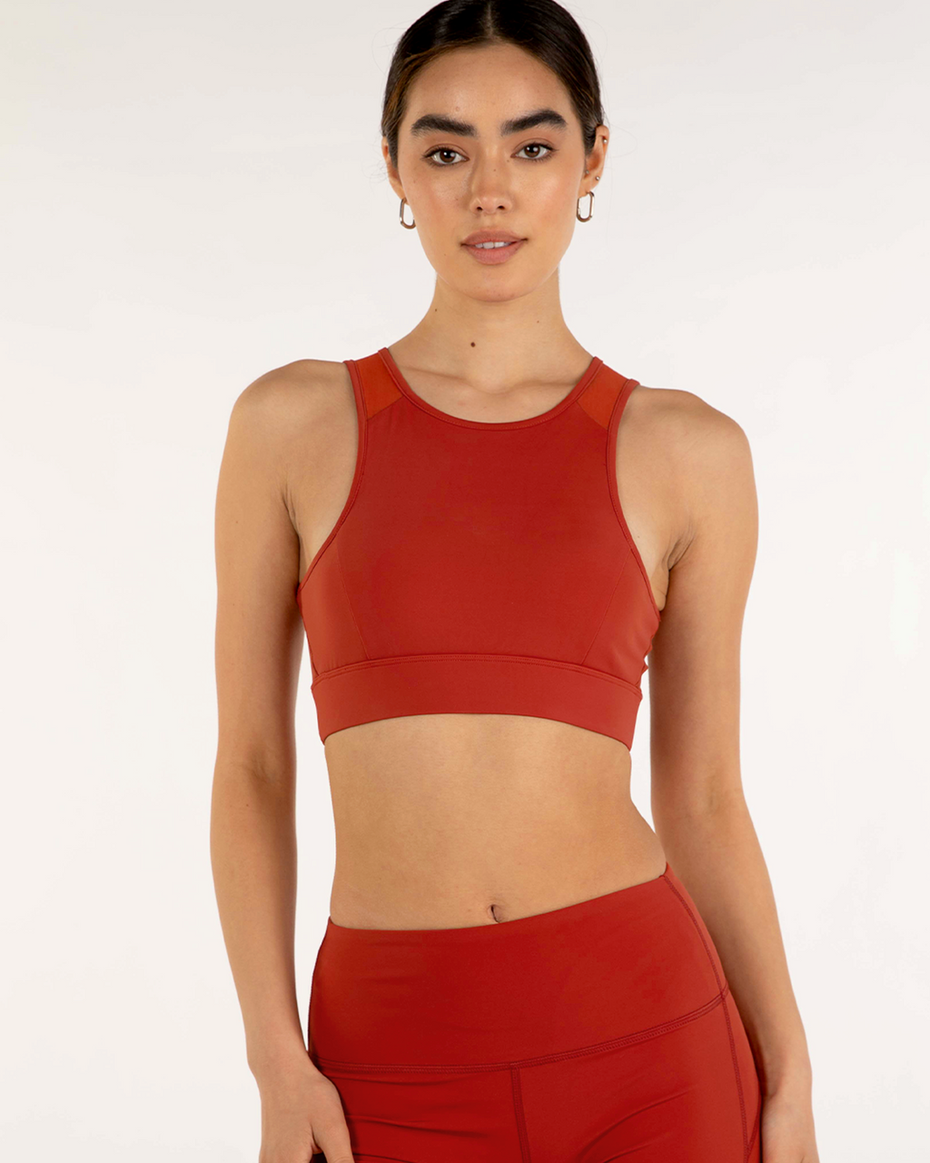 YQ FlexMesh Longline Sports Bra