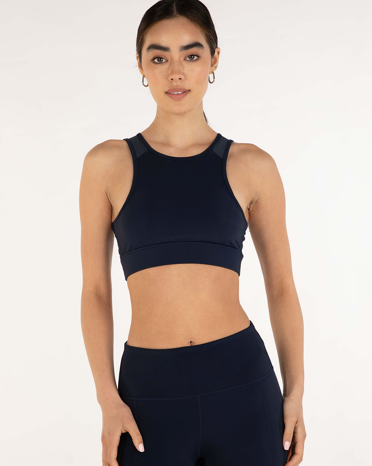 YQ FlexMesh Longline Sports Bra